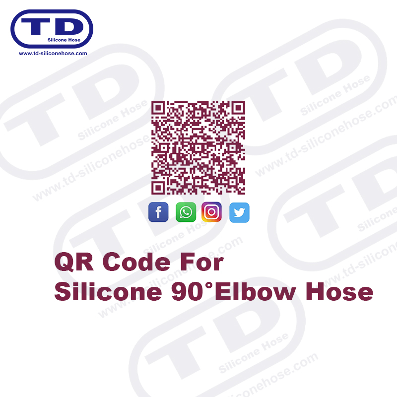 Silicone 90 ° siko hose