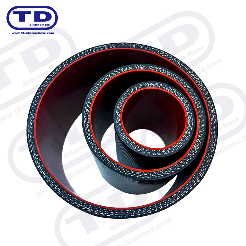 Silicone straight hose