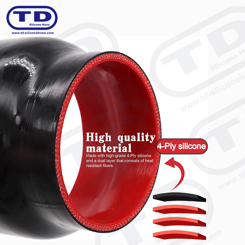 Silicone reducer hose