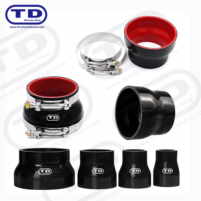Silicone reducer hose