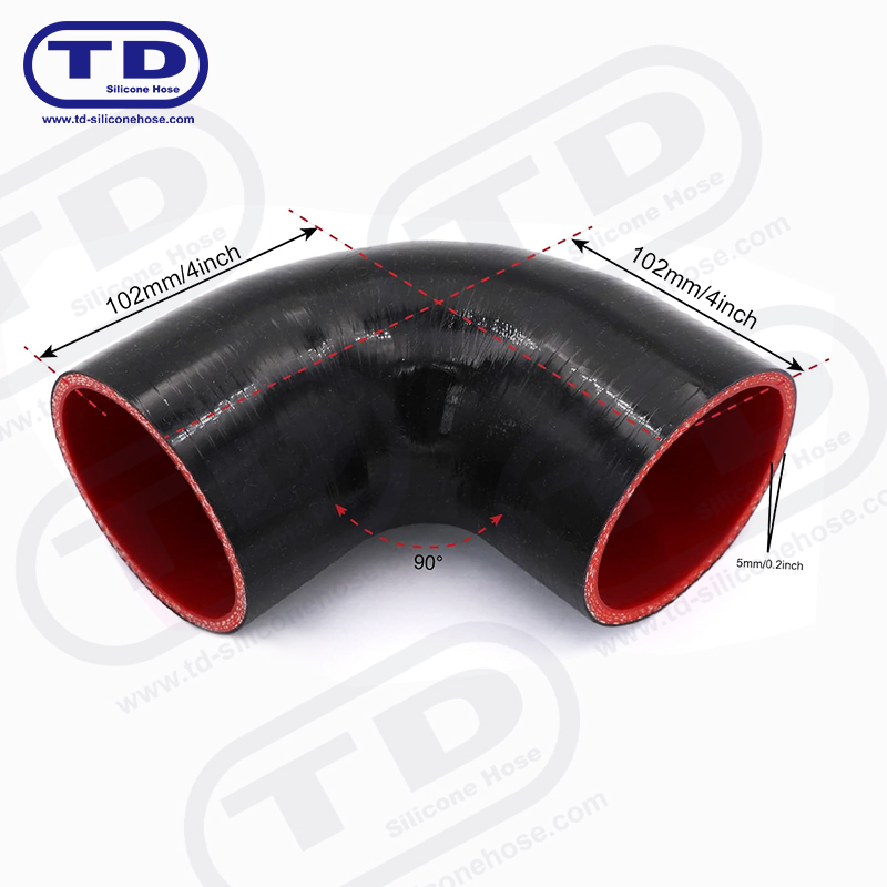 Silicone 90 ° siko hose
