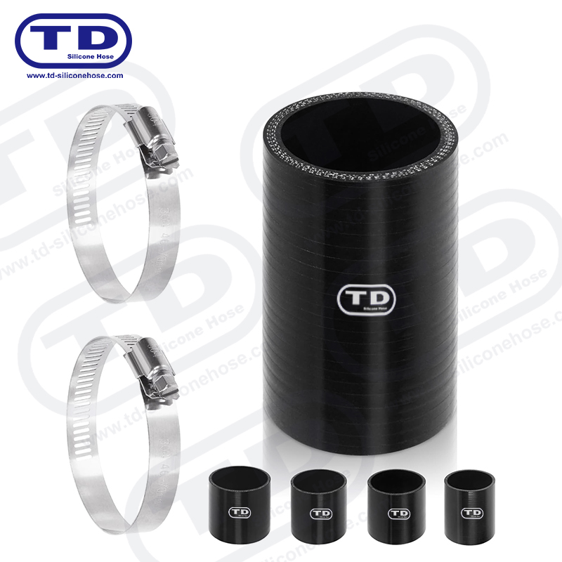 Silicone straight hose
