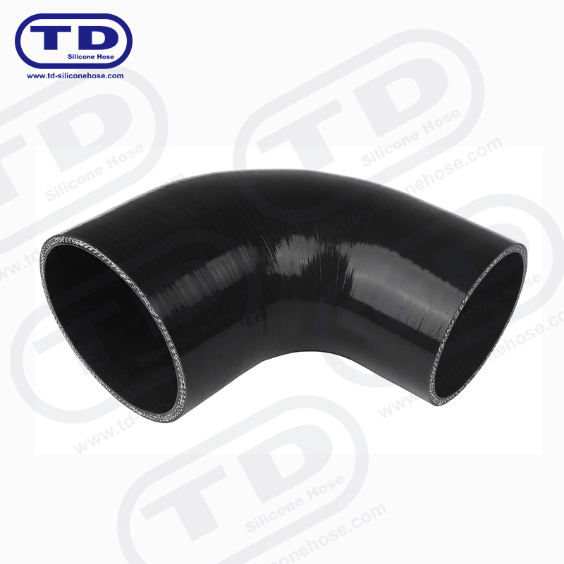 Silicone 45 ° reducer hose