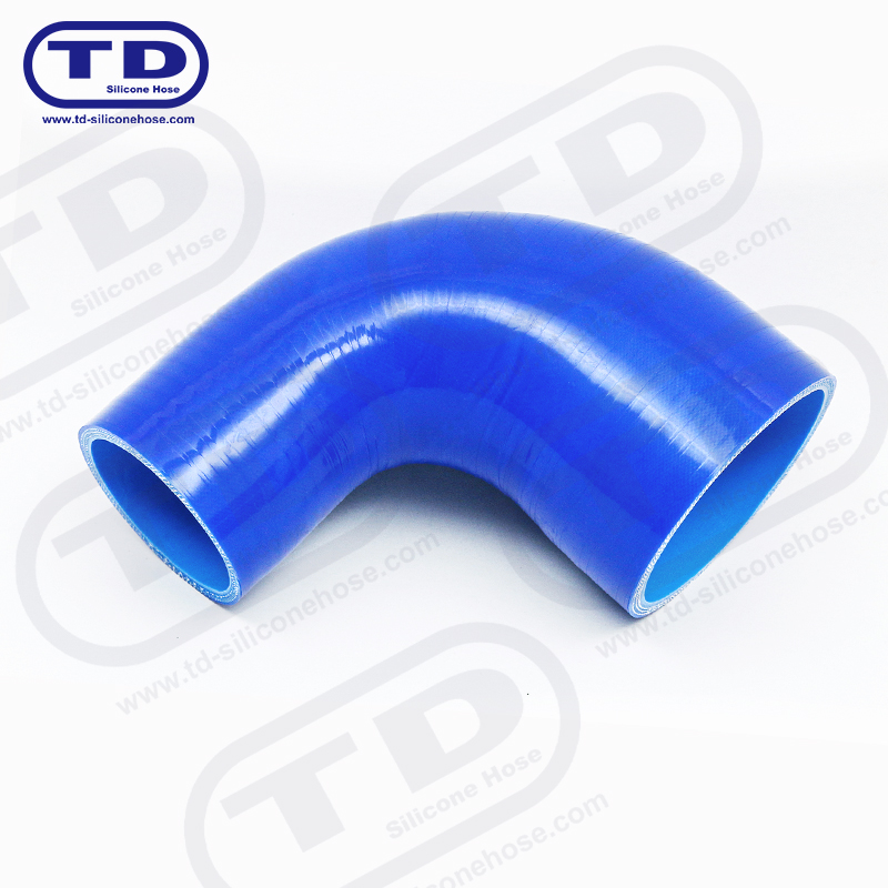 Silicone 90 ° reducer hose