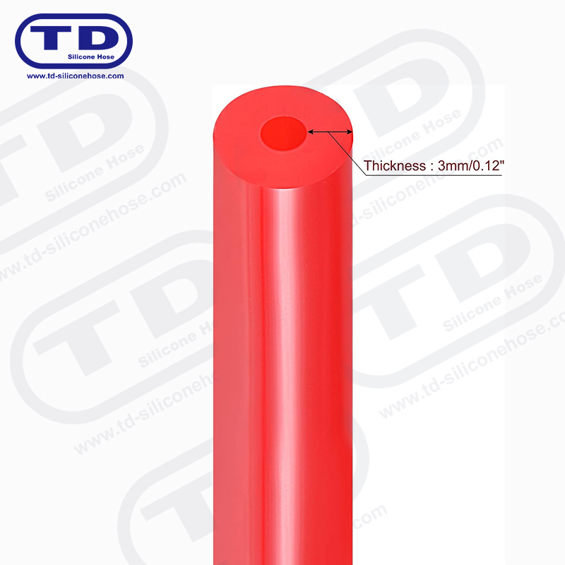 Silicone vacuum hose