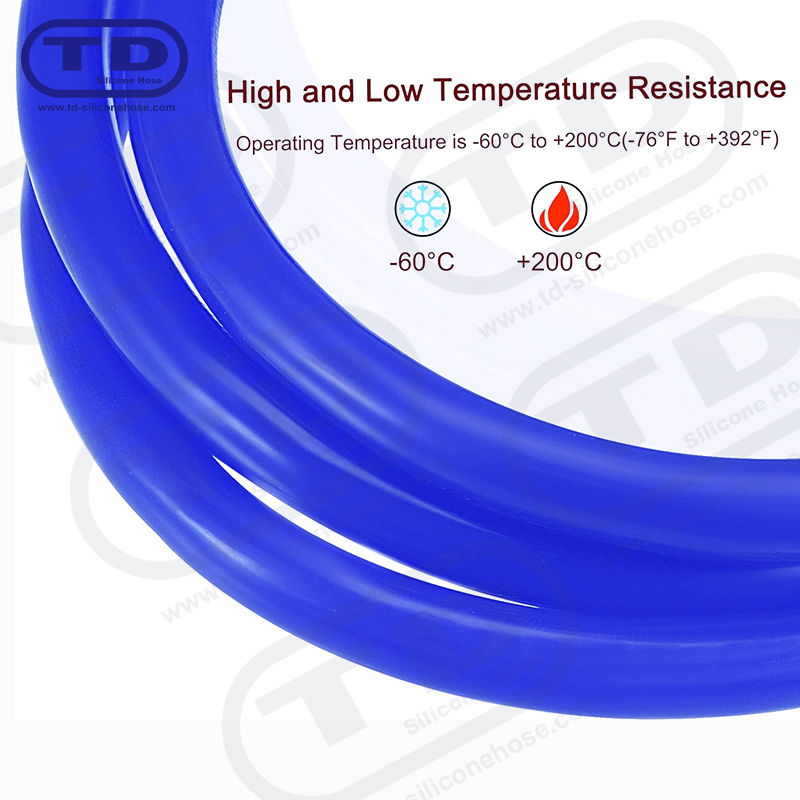 Silicone vacuum hose