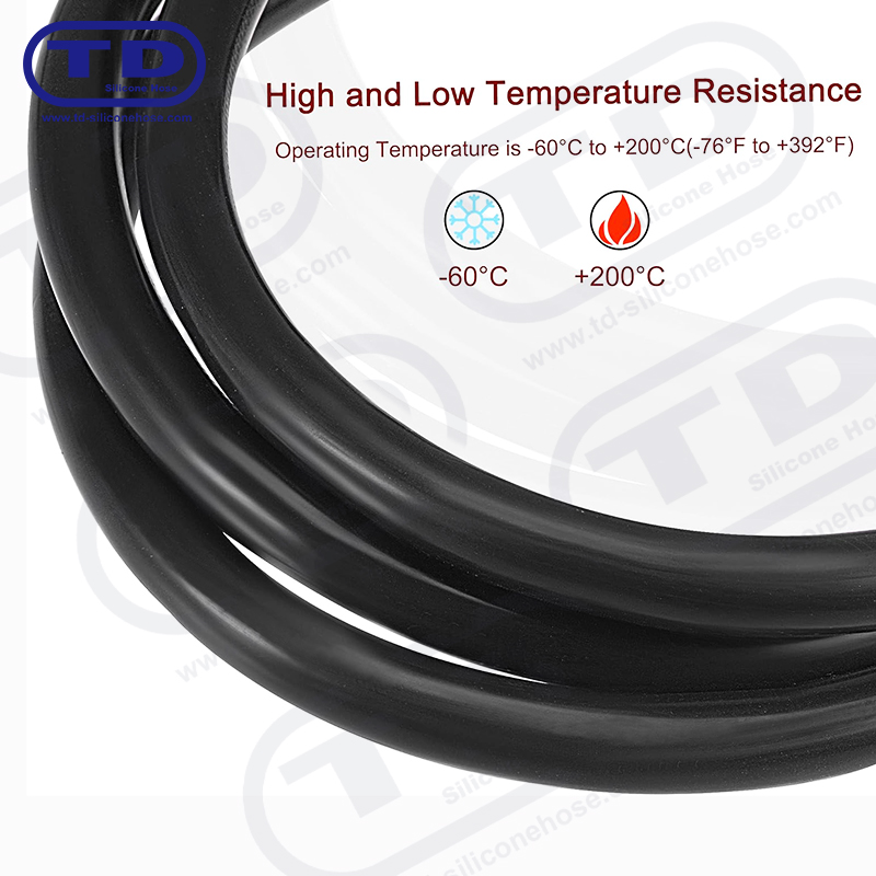 Silicone vacuum hose