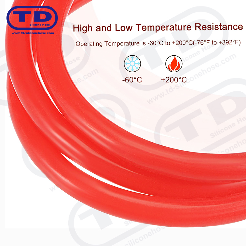 Silicone vacuum hose
