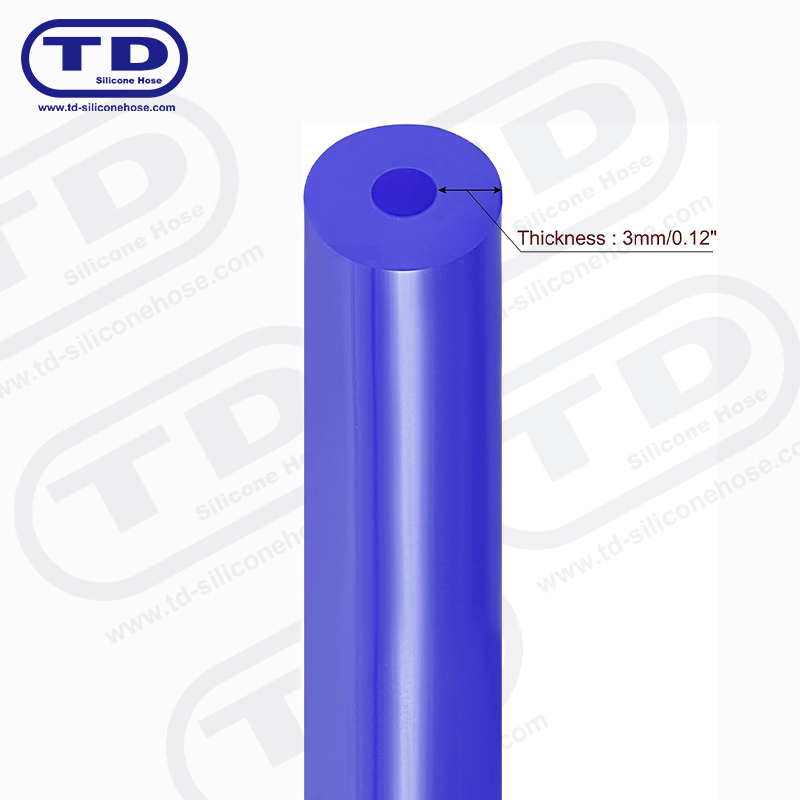 Silicone vacuum hose