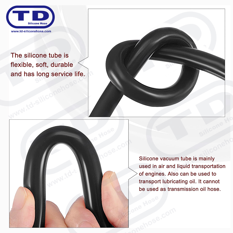 Silicone vacuum hose