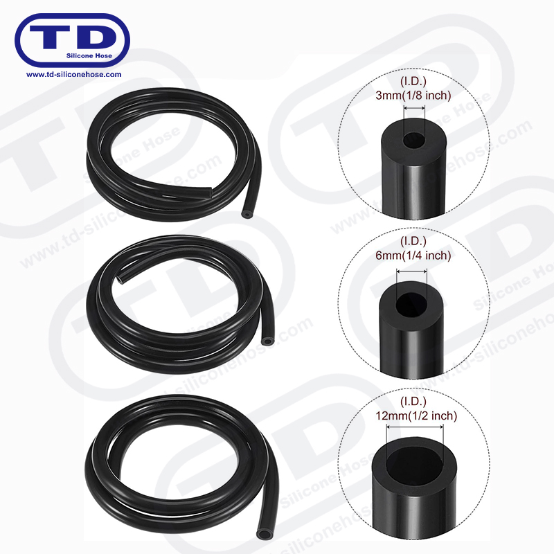 Silicone vacuum hose