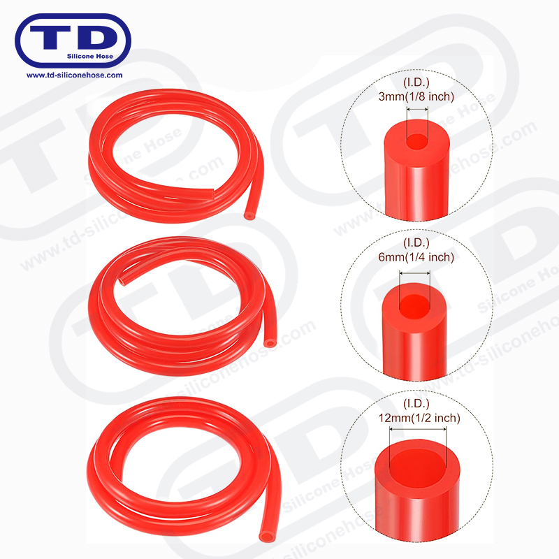 Silicone vacuum hose