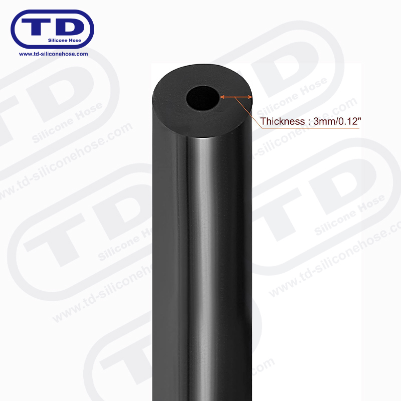 Silicone vacuum hose