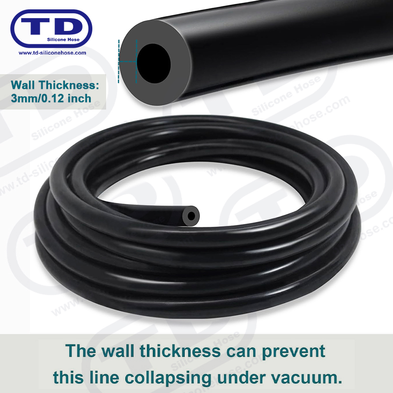 Silicone vacuum hose