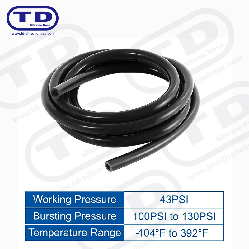 Silicone vacuum hose
