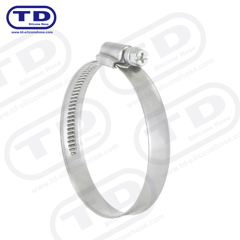 Aleman na uri ng worm drive hose clamp