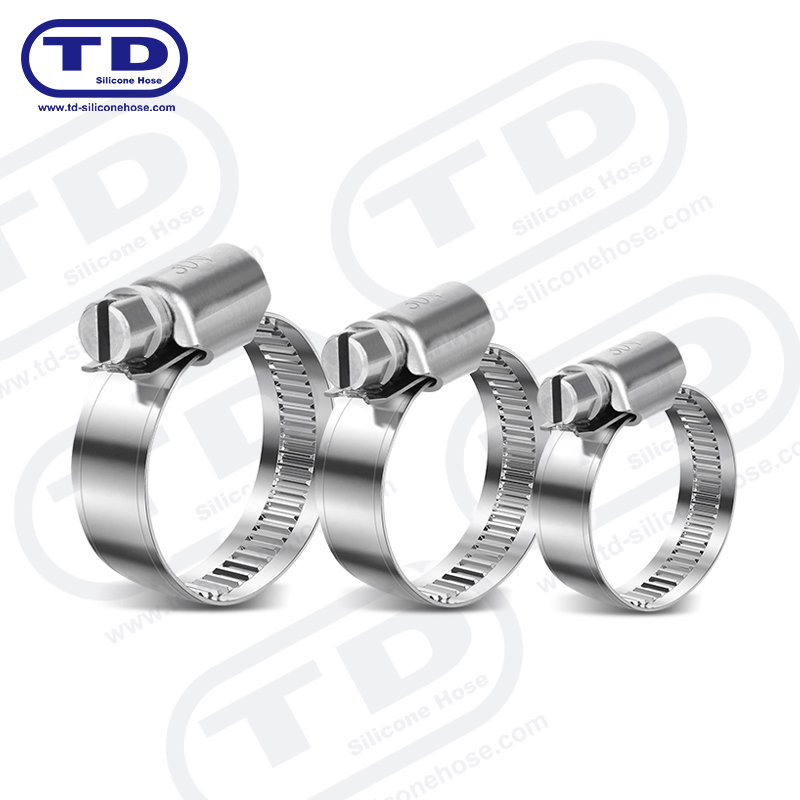 Aleman na uri ng worm drive hose clamp