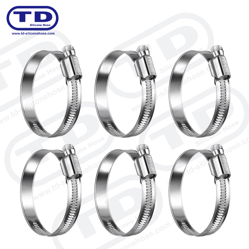 Aleman na uri ng worm drive hose clamp