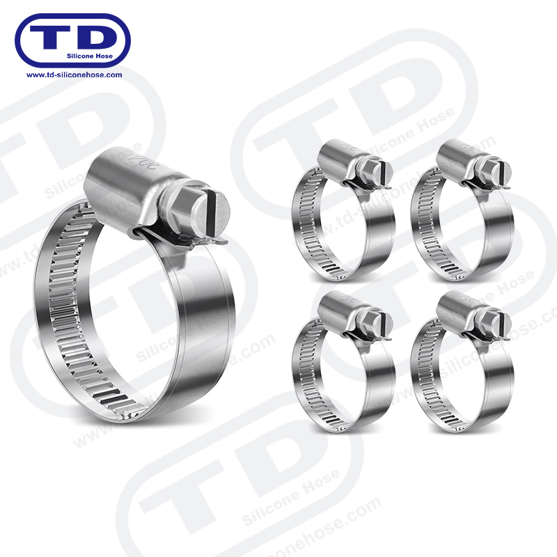 Aleman na uri ng worm drive hose clamp