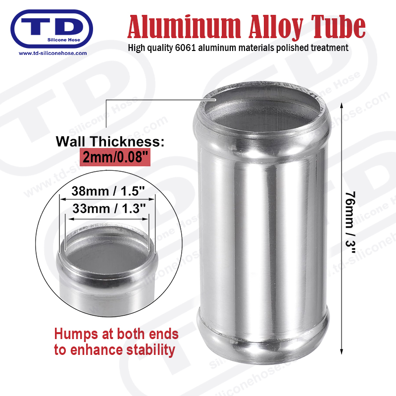 Aluminyo pipe od: 1.5 