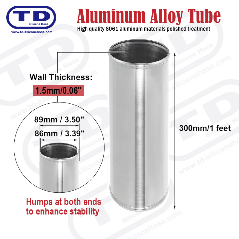 Aluminyo pipe od: 89mm l: 300mm