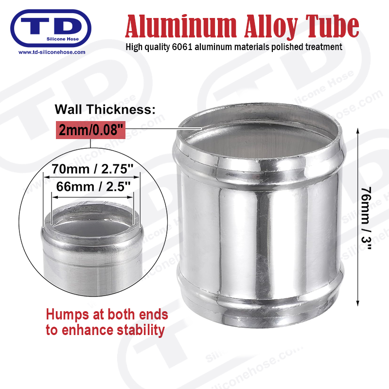 Aluminyo pipe od: 2.75 
